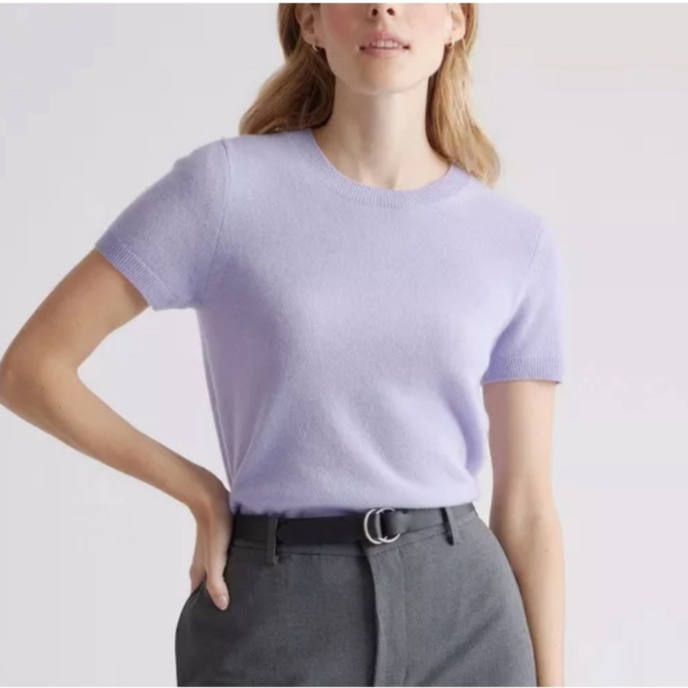 Quince Mongolian Cashmere Tee